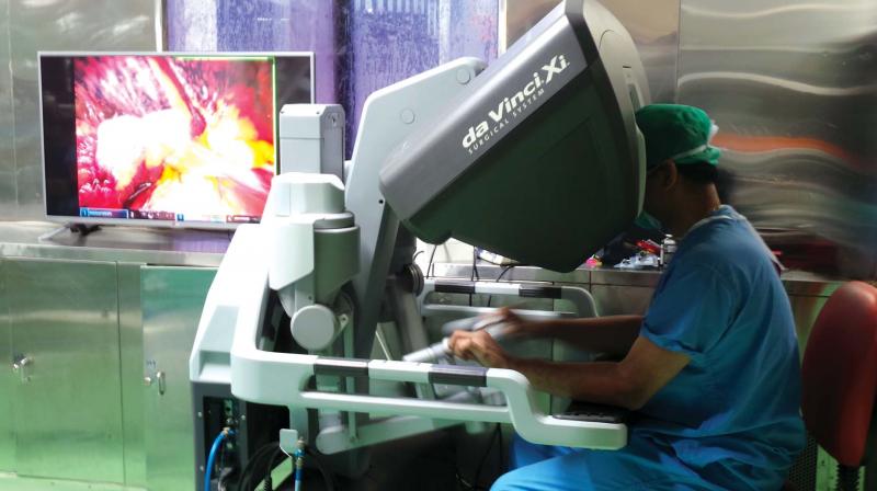 Even though only three centres in the state have surgical robots, the number of robotic procedures done in Kerala is on par with other leading hospitals in South India.