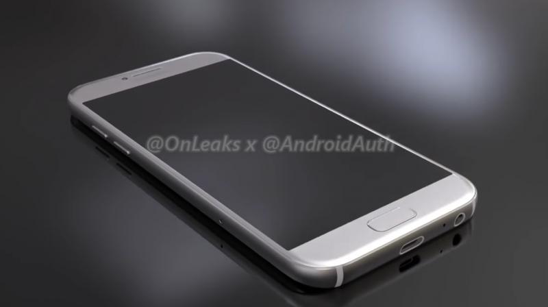 The device, from the renders, looks as if its made out of metal and glass. It might appear that the mid-range device could actually borrow elements of design from this years flagship, the Galaxy S7.