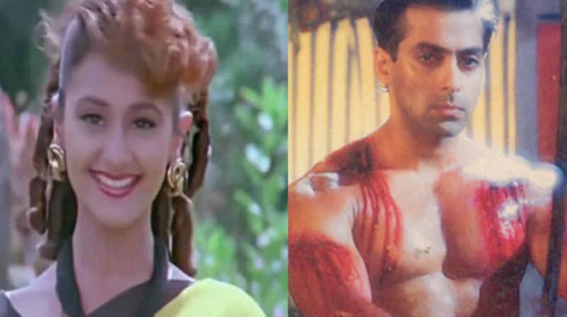 Pooja Dadwal and Salman Khan in Veergati.