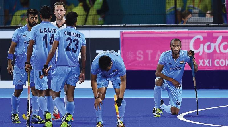 India finish fourth at the Commonwealth Games losing to England and New Zealand in key matches.