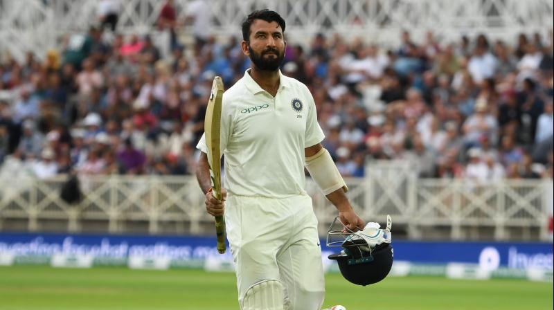 \Playing County cricket did help me. Ive learned a lot. Although I didnt score too many runs in County cricket I was playing on challenging pitches. I think I was always confident,\ said Cheteshwar Pujara. (Photo: AFP)