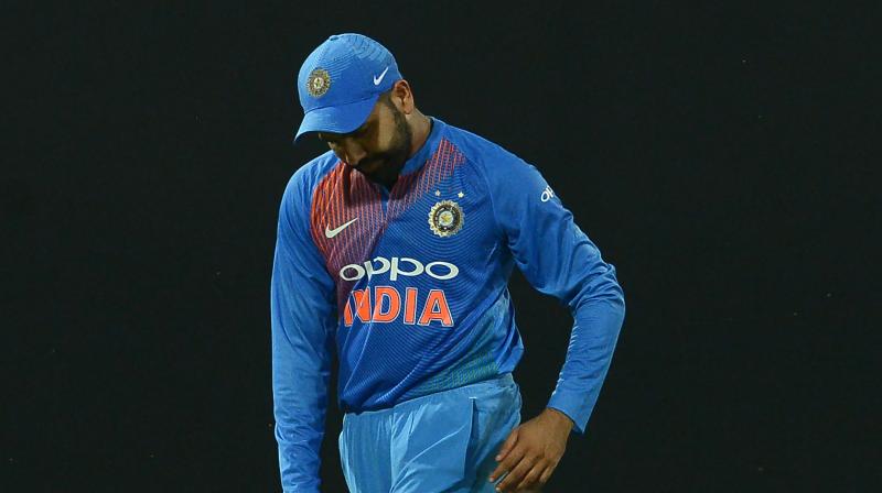 Rhoit Sharma led team India who lost the opening game will look to claim their first win of  the tournament against Bangladesh. (Photo: AFP)