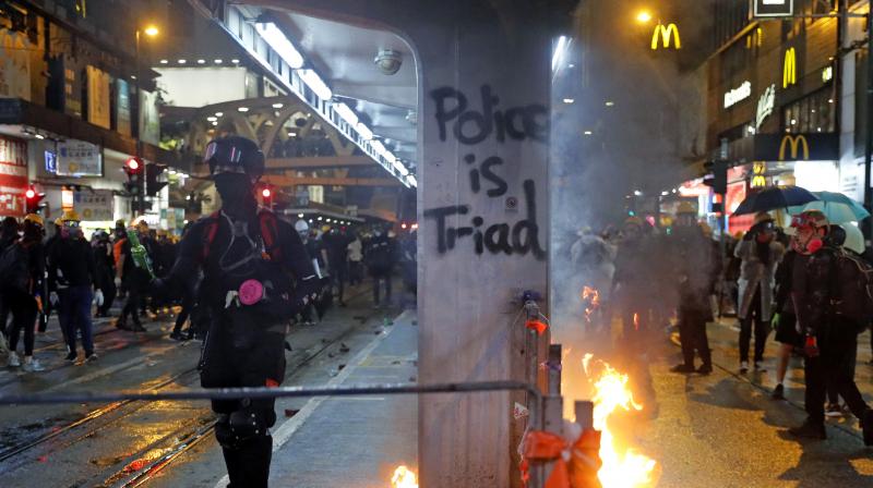 Hong Kong continues to rage