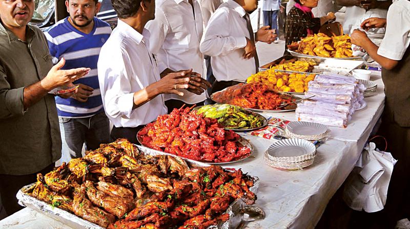 Fascinating foodie streets gives you a taste of the delectable Iftar on offer this season and the incredible range of food on offer as the whiff of meats and condiments float by.