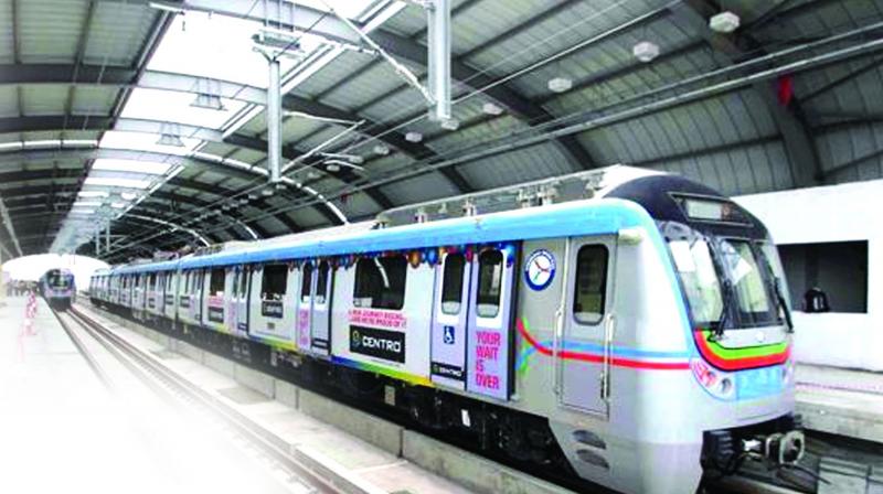 After the TRS came to power in Telangana in 2014, it changed some alignments in Hyderabad metro rail route.