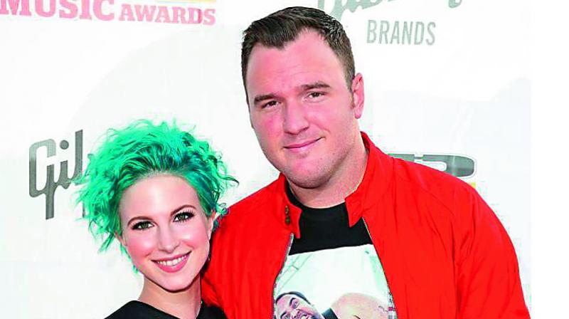 Hayley Williams and Chad Gelbirt