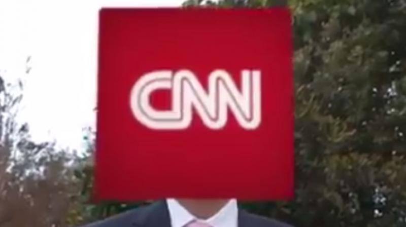 Though not an official response from the channel, a hilarious, satirical video released by Australian comedian Mark Humphries has the personification of CNN. (Photo: Videograb)