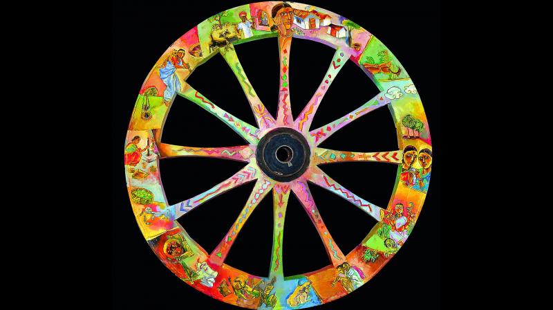 Wheel designed by Laxman Aelay