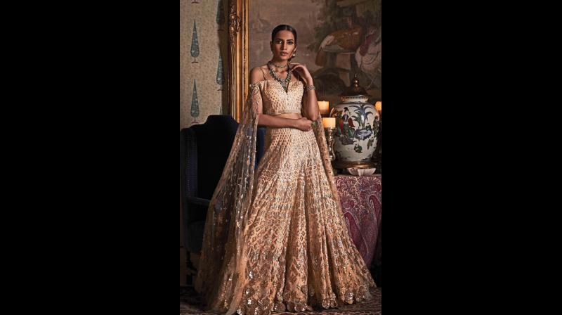 Take a cue from couture giants (read Ralph Russo, Chanel, Elie Saab, Tarun Tahiliani, etc.) who are vouching for a new kind of sartorial dichotomy  subtle sparkle.