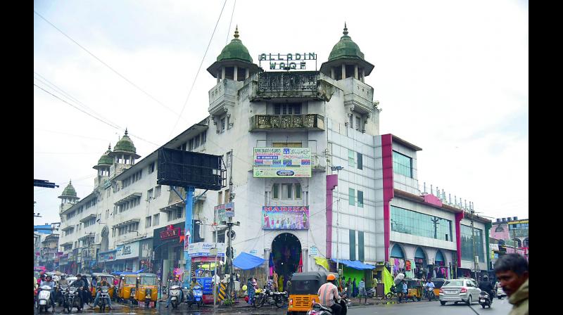 The Alladin Wakf building which houses