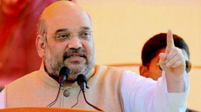 Shah, who is a on a three-day visit to the state, said that all political parties should discuss the issue of holding Lok Sabha and Assembly elections simultaneously and take it up with the Election Commission. (Photo: PTI)