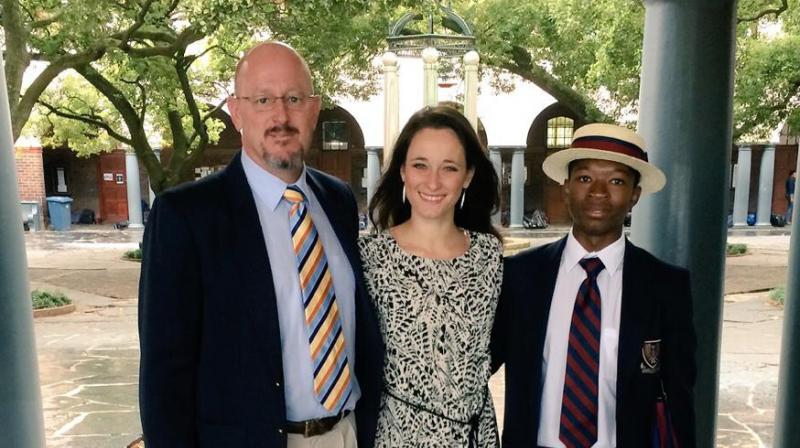 The education department in Gauteng province said in a statement that St. Johns College in Johannesburg had sacked Keith Arlow (L) after it had been given a midday deadline to do so by provincial education minister Panyaza Lesufi. (Photo: Facebook)