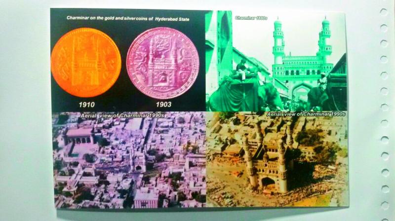 Postcard featuring citys important historical monuments released by the Deccan Heritage Trust as part of its postcard series 	(Photo: DC)