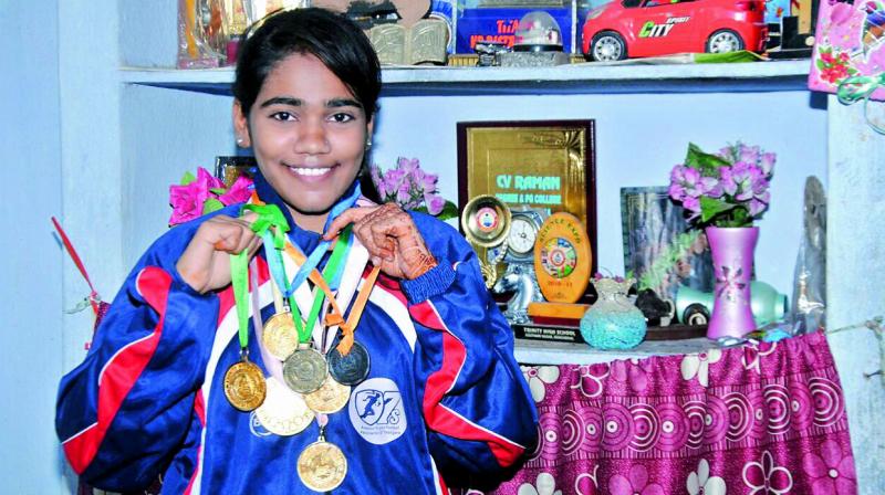 Rugby is life for Sobiya Mehnaz who has won several medals in the game