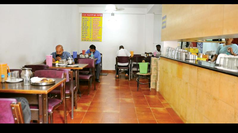 Naresh serves close to 150 plated meals a day, with special mutton meals being the most popular