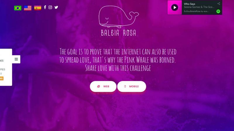 The Pink Whale Challenge website urges you to believe that there is a bright side to the internet, and some tasks are even laughter inducing (Representational Image)