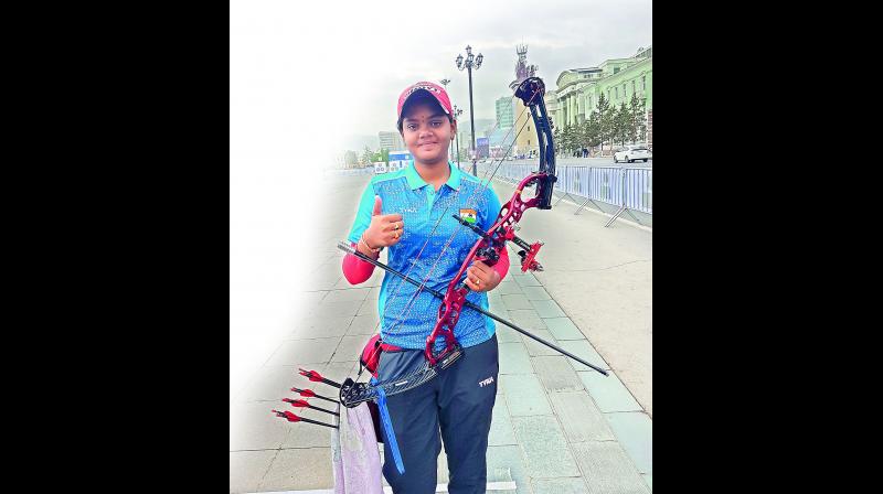 Jyoti Surekha Vennam from Vijayawada is all set to receive the Arjuna Award in Delhi on Tuesday.