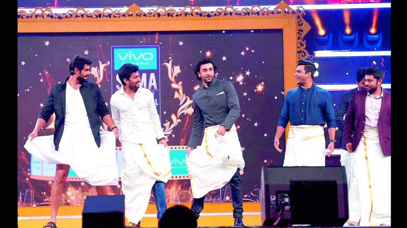 When Rana Daggubati hosted SIIMA, he got several actors, including Bollywood star Ranbir Kapoor to dance on stage