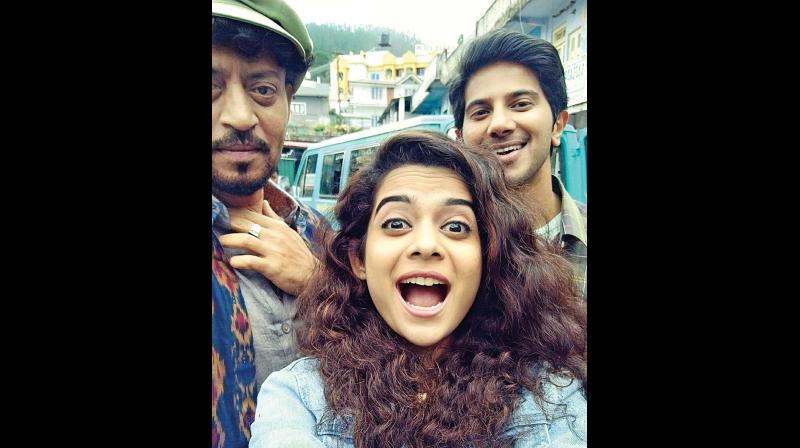 Irrfan, Mithila and Dulquer
