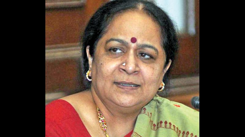 Sources said Jayanthi is abroad and is likely to return â€œvery  shortlyâ€