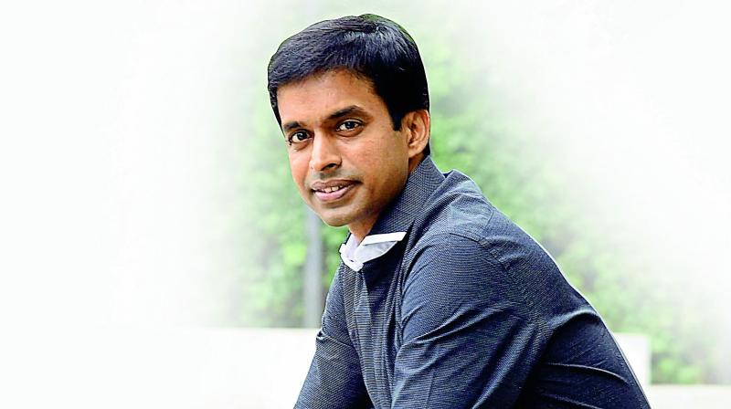 Gopichand is designing and choreographing the moves in the games to be shown in the film, informs the director