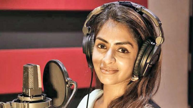 On listening to her mellifluous voice,  producer Nilgiris Murugan wanted to try both the melodies with Aishwarya, he reveals