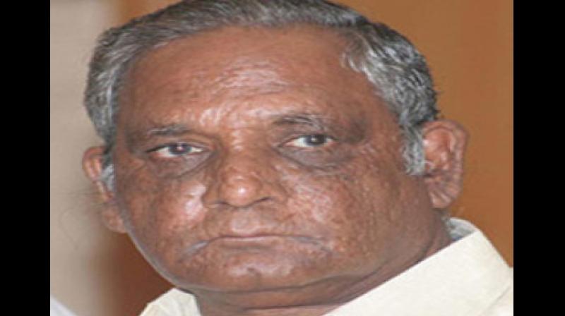 Former Rajyasabha MP and senior Telugu Desam leader Yalamanchili Sivaji