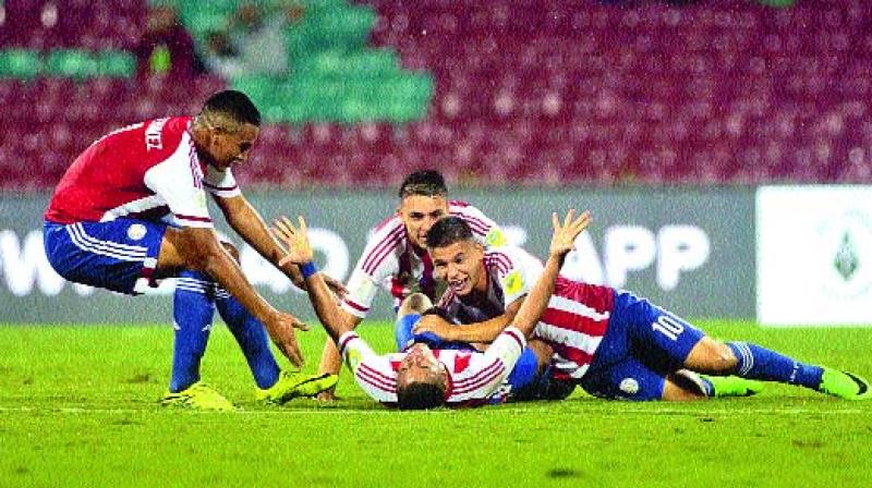 Paraguay will look to consolidate their position when they face New Zealand in their second group encounter of the Fifa U-17 World Cup in Mumbai on Monday (Photo: AP)