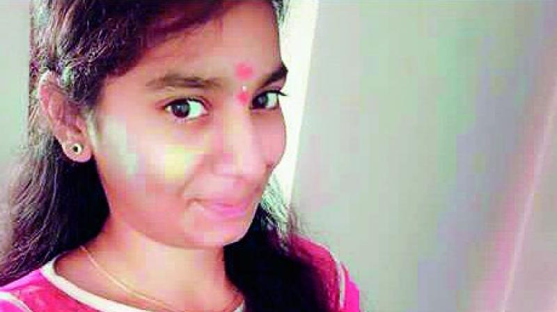 K Sai Durga Mounika family members claimed that she was depressed due to family issues, which forced her to take this extreme step (Photo: DC)