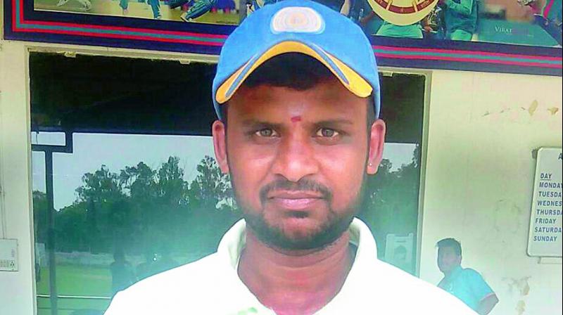 , C. Phaneendra provided the breakthrough for his side at regular intervals and sent five batters back to pavilion as Team H were bundled out for 145 in 56 overs