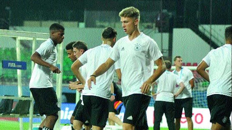 Germany advanced as the second best team in Group C, involving Iran, Guinea and Costa Rica at the Fifa U-17 World Cup (Photo: Sunoj Ninan Mathew)