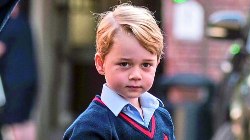 George, who is the third-in-line to the British throne, had started his term at a primary school near the familys Kensington Palace home in central London last month.