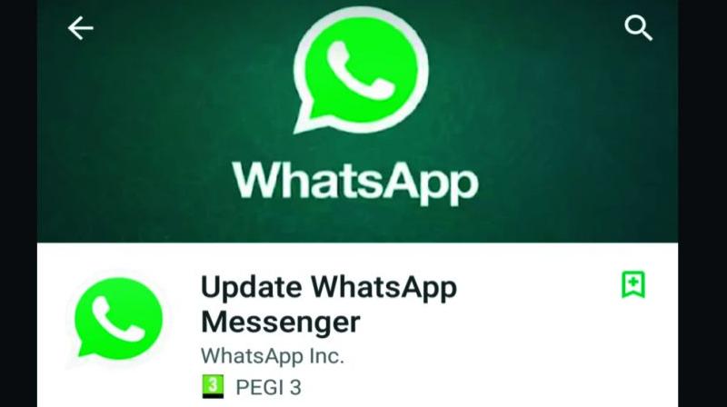 Update WhatsApp Messenger looked convincing and appeared to have been developed by the firm behind the real app  WhatsApp Inc.