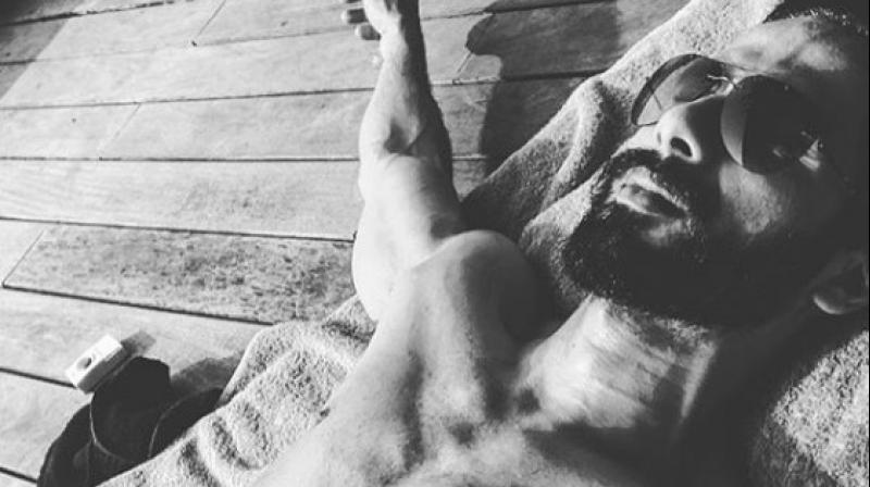 Shahid Kapoor is one of the fittest actors in Bollywood (Pic courtesy: Instagram/shahidkapoor).