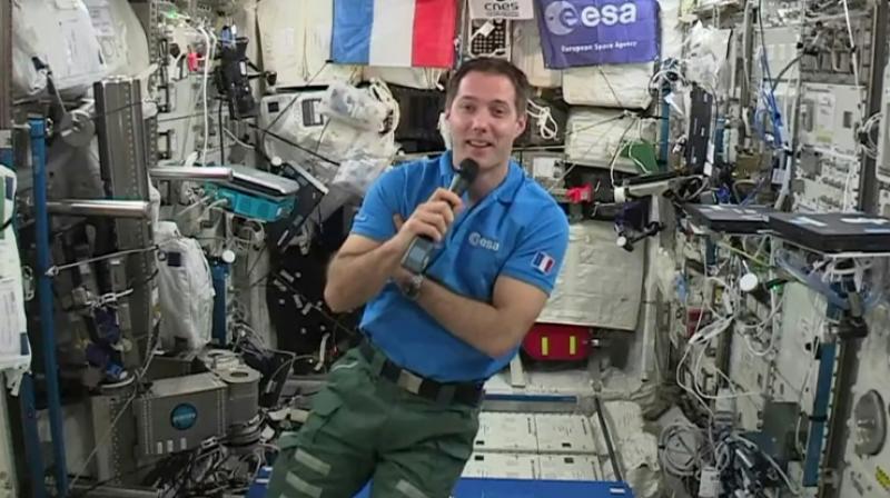 Astronaut Thomas Pesquet has spent half a year in orbit -- a time, he says, that has made him acutely aware of how fragile our planet is. (Photo: AFP)