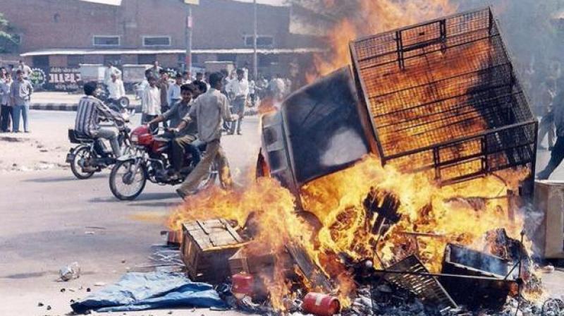 On March 1, 2002, 23 people from the Muslim community were burnt alive in a house in Pirwali Bhagol area of Ode village. (Photo: PTI)