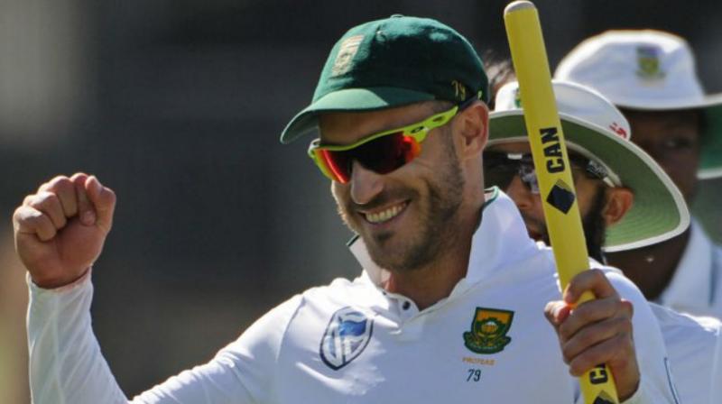 ICC fined du Plessis his entire match fee, after video evidence surfaced, showing the South Africa skipper using a mint in his mouth to put extra shine on a ball. (Photo: AFP)