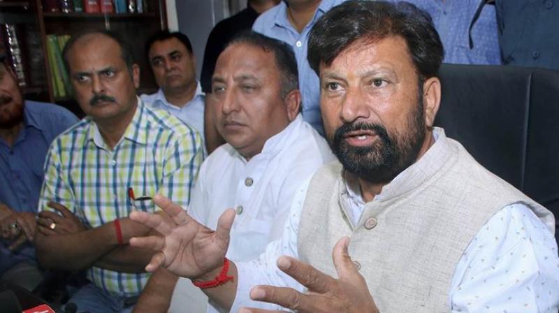 BJP leader Chaudhary Lal Singh drew flak from the media as well as political parties in J&K. (Photo: PTI)