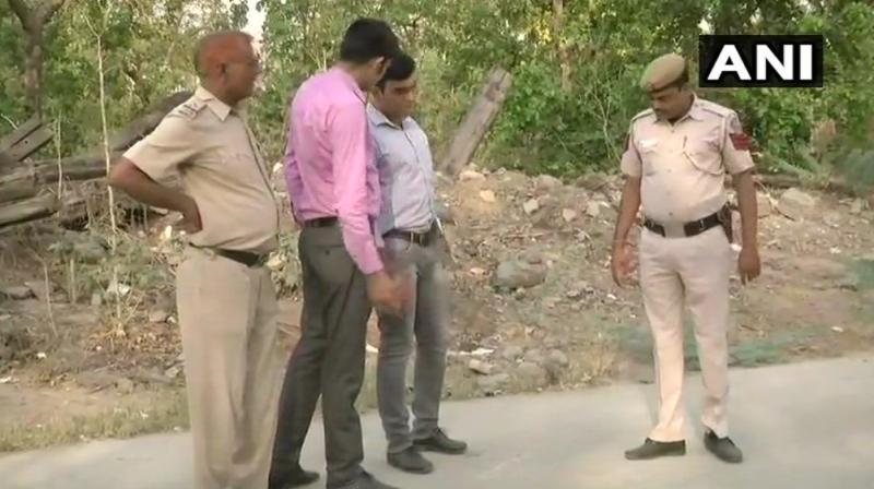The police suspect that the killer might have murdered her first and then run her over by a vehicle. (Photo: ANI/Twitter)
