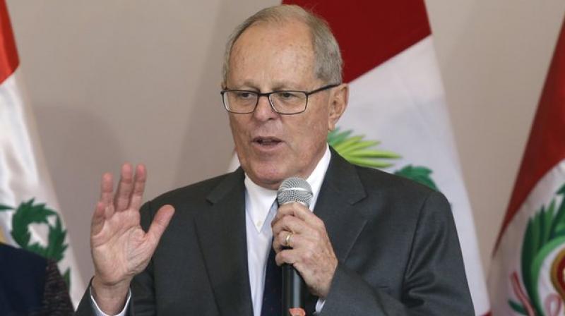 Pedro Pablo Kuczynski, a former Wall Street banker, 79, is under investigation over bribes he allegedly accepted from Brazilian construction firm Odebrecht to secure public works contracts. (Photo: AP)
