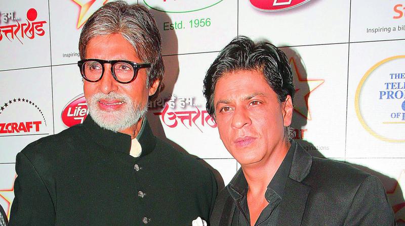 Amitabh Bachchan and Shah Rukh Khan