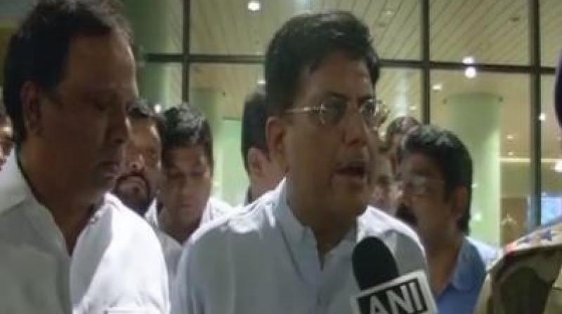 Railways Minister Piyush Goyal ordered a high level enquiry headed by the Chief Safety Officer, Western Railways. (Photo: ANI | Twitter)