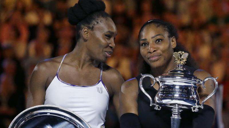Serena Williams clinched her 23 Grand Slam title as she defeated sister Venus Williams in the Australian Open final here on Saturday. (Photo: AP)