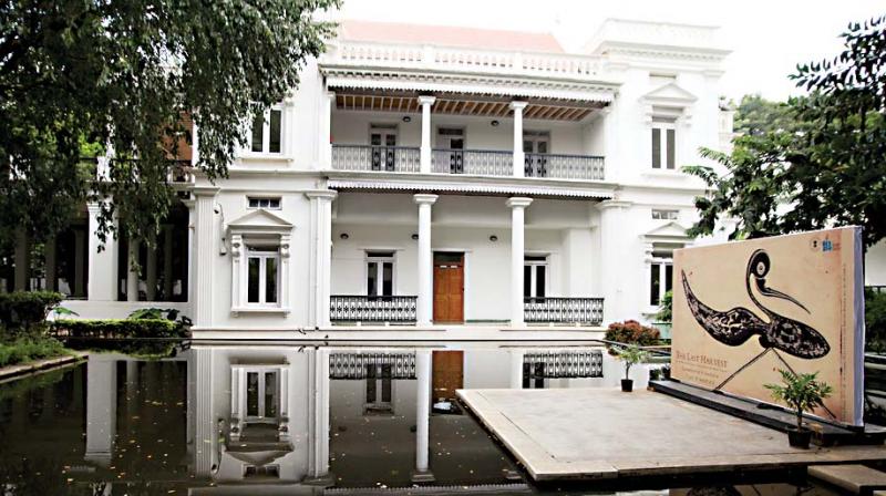 The communitys influence is widespread, elegant Manikyavelu Mansion Quaint Bazaar Street in Ulsoor