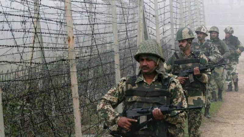 Earlier on Sunday, the Pakistan Army violated ceasefire in Jammu and Kashmirs Naushera sector. (Representational Image)