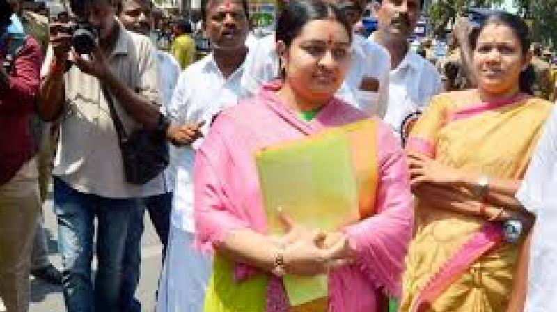 Deepa Jayakumar, niece of late Chief Minister J Jayalalithaa. (Photo: File/PTI)