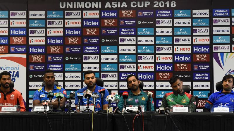 A tie-breaking Super Over is set to be introduced in the upcoming Asia Cup 2018, which means that there will be a clear winner and the trophy will not be shared. (Photo: AFP)