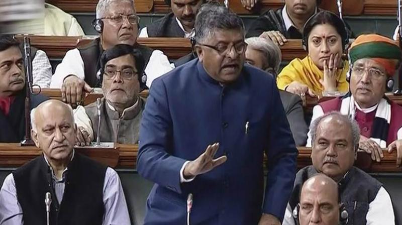 The Law Minister informed the House that at least 100 triple talaq cases have come to light after the Supreme Court banned it in August this year. (Photo: PTI/File)