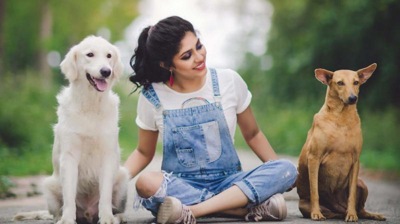 Actress Samyukta Hornads love for animals sees her spreading awareness on their welfare frequently
