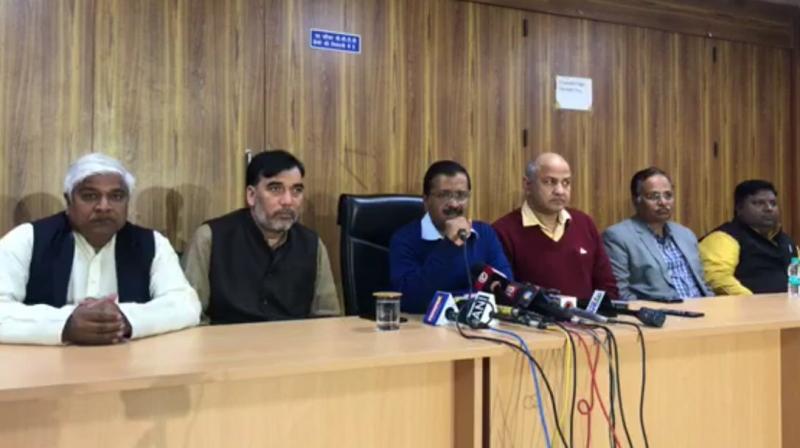 The chief minister alleged that the Centre was creating hurdles in the smooth functioning of the Delhi government. (Photo: AAP | Twitter)